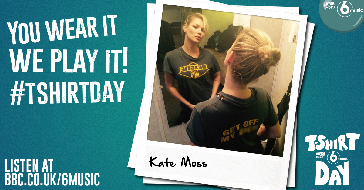 It's BBC 6Music's Wear Your Old Band TShirt To Work Day Check Out