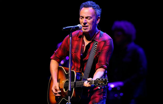 Bruce Springsteen performing in Adelaide, Australia