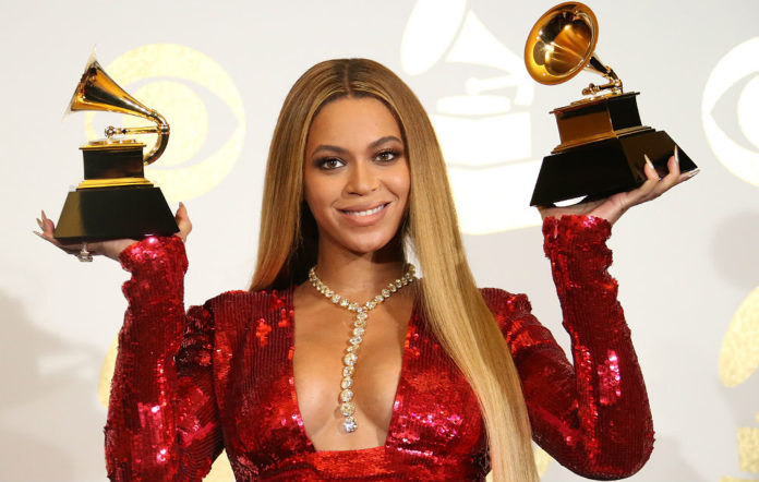 Beyonce at the Grammys 2017