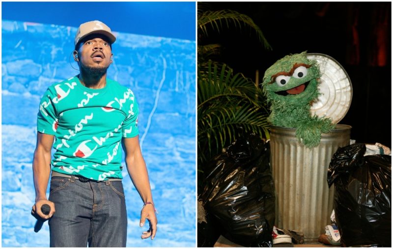 Watch Chance the Rapper play theatre with Elmo and Cookie Monster from ...