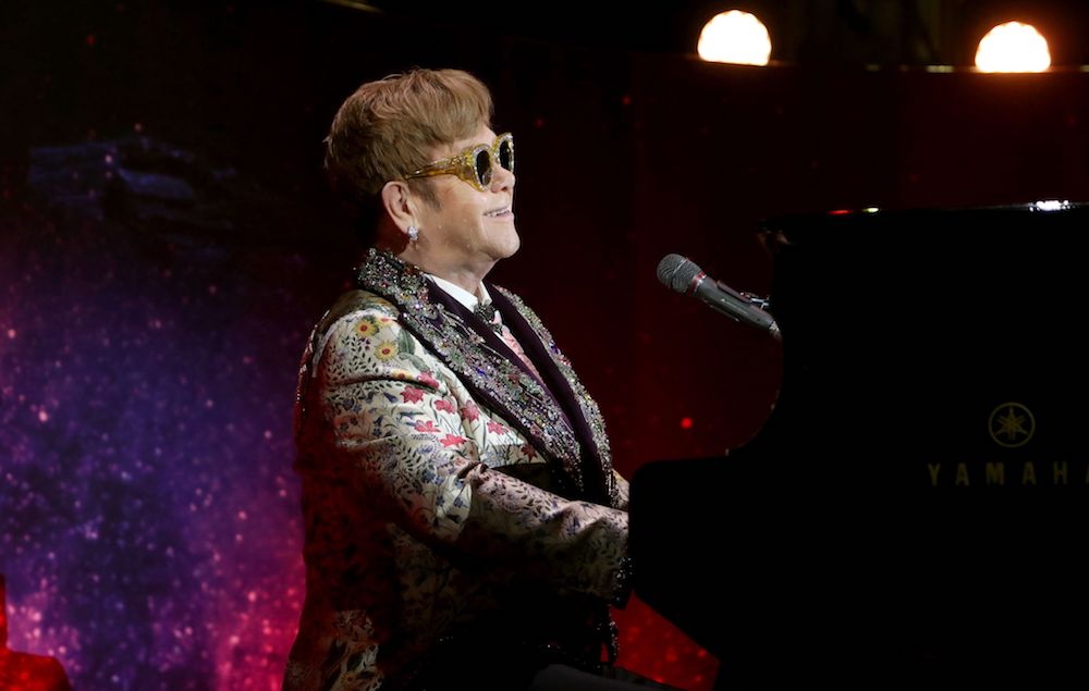 Elton John press conference