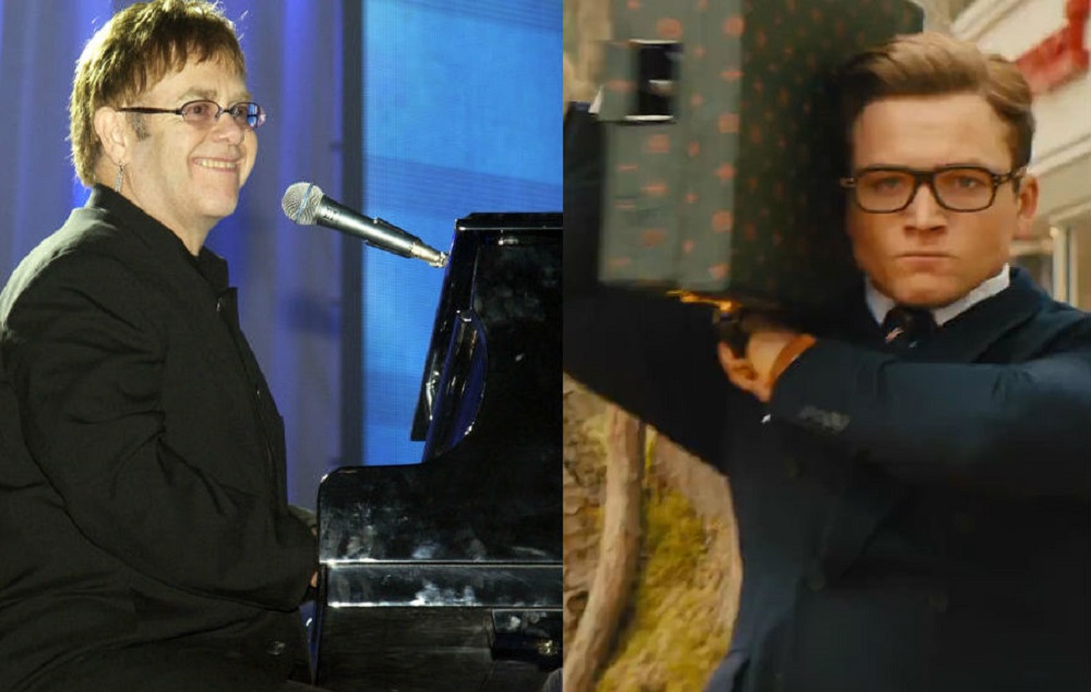 Elton John and Taron Egerton