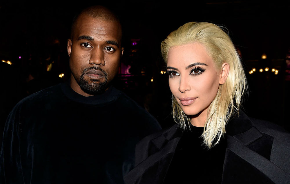 Kanye West Yeezy campaign naked kim lookalike