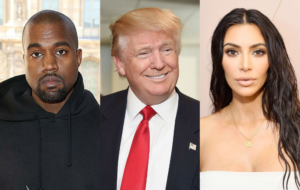 Trump thanks Kanye Kim black voters