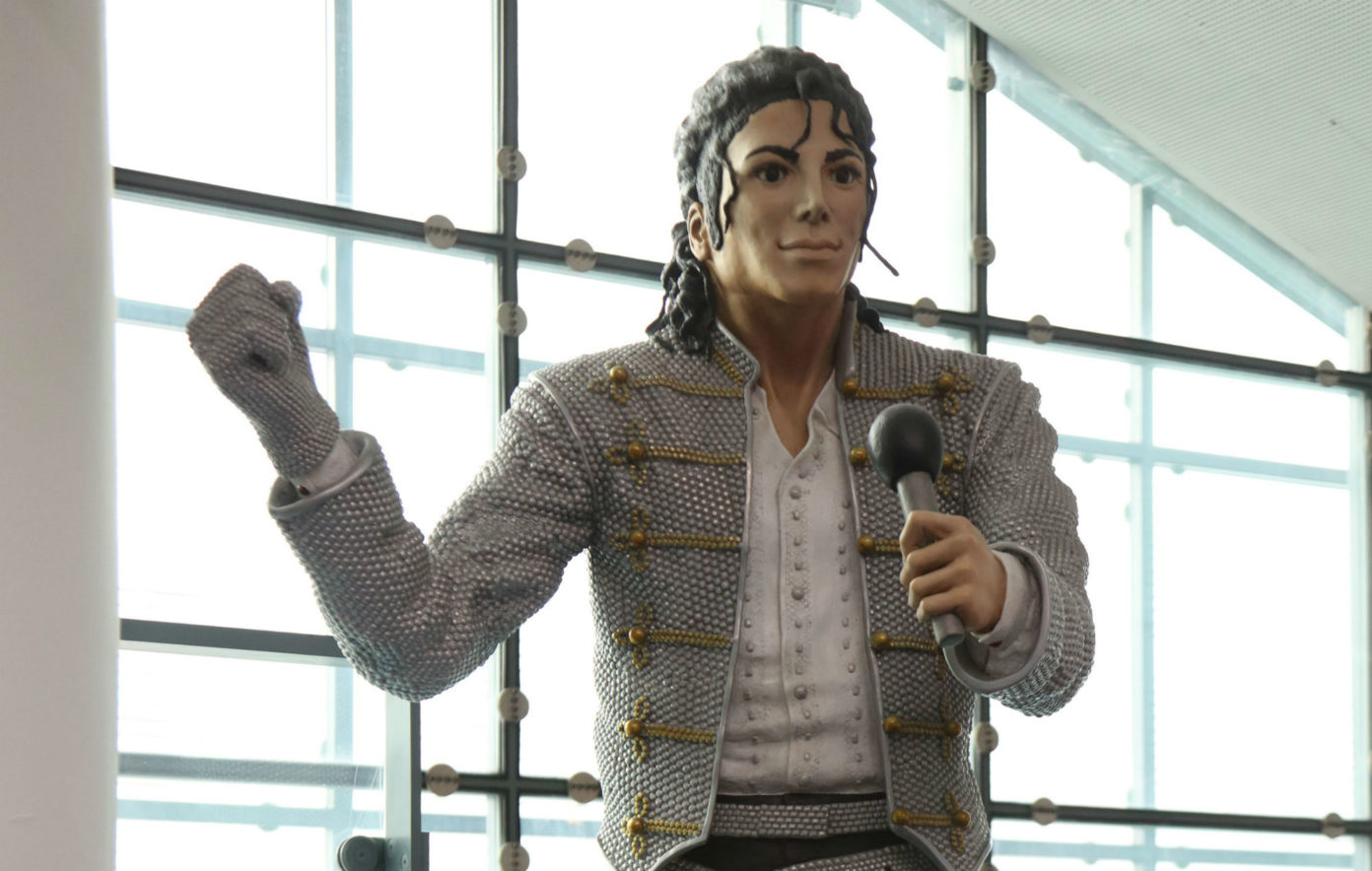 Michael Jackson statue removed from National Football Museum