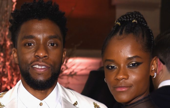 chadwick boseman letitia wright getty images credit dimitrios kambouris