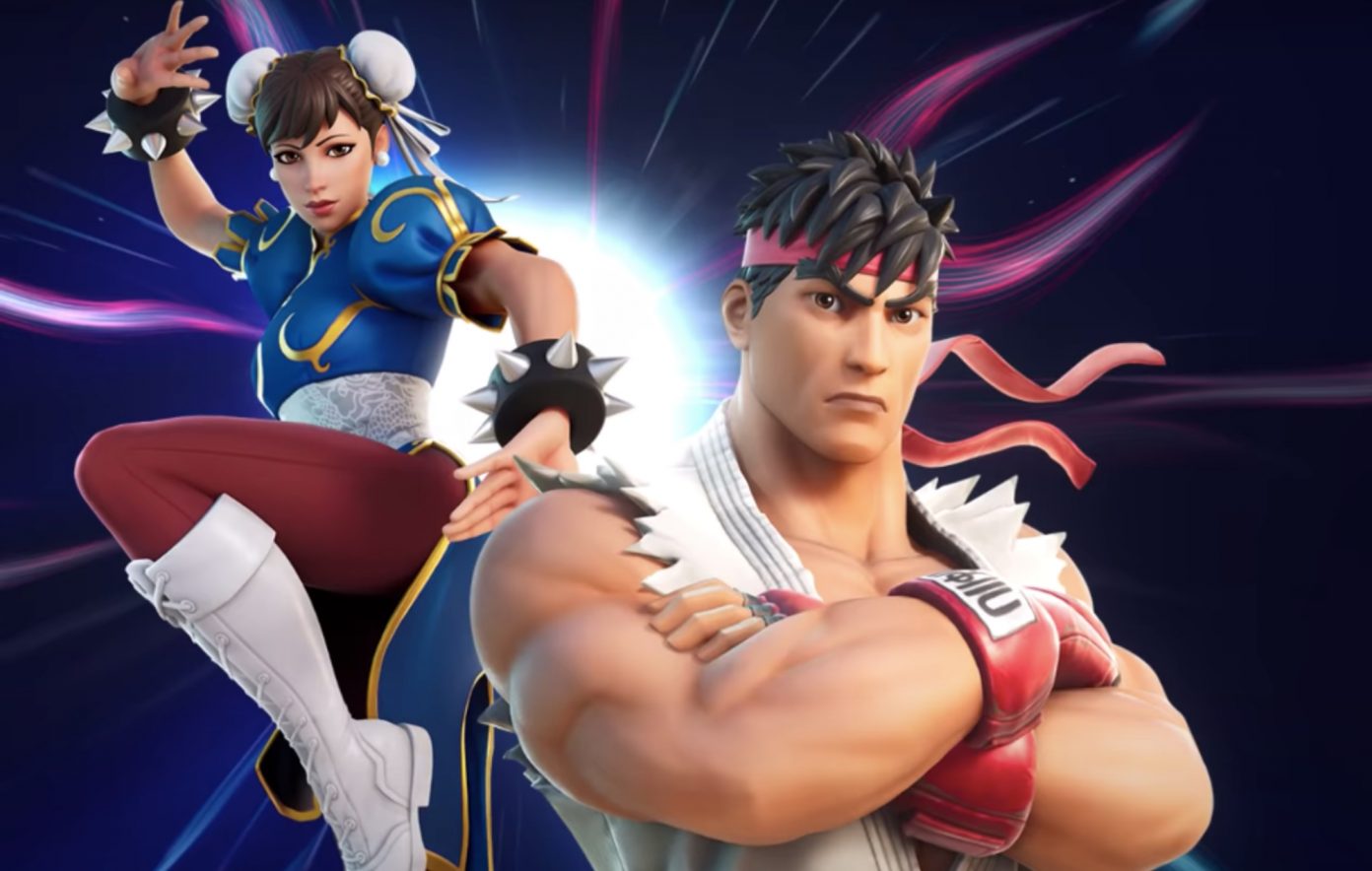 Ryu and ChunLi from ‘Street Fighter’ are coming to ‘Fortnite’