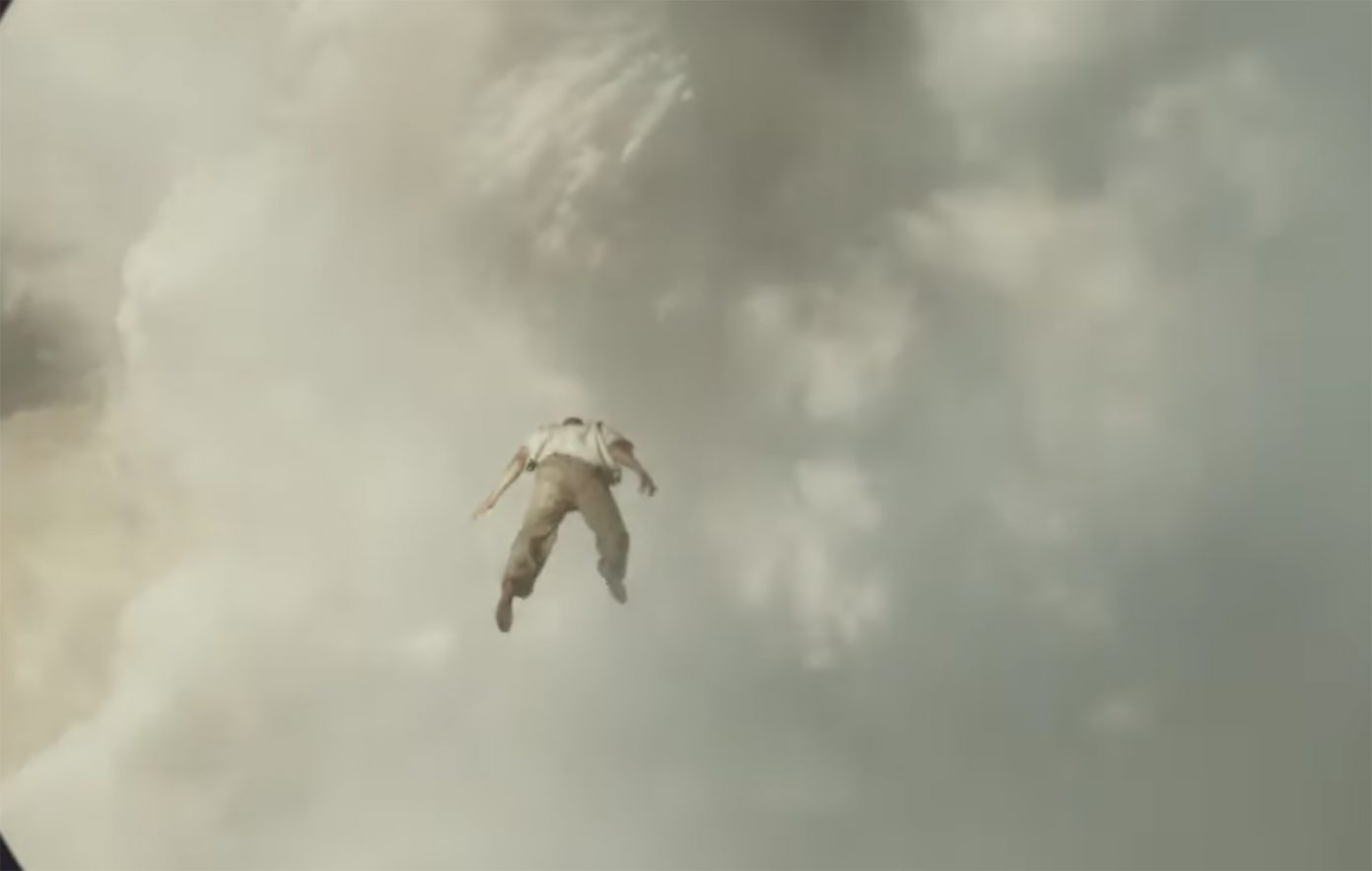 Kanye West flies through the clouds in music video for '24'