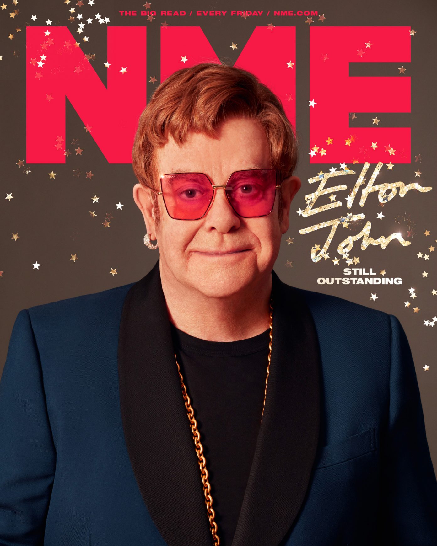 On The Cover Elton John “I’m not interested in the past not even