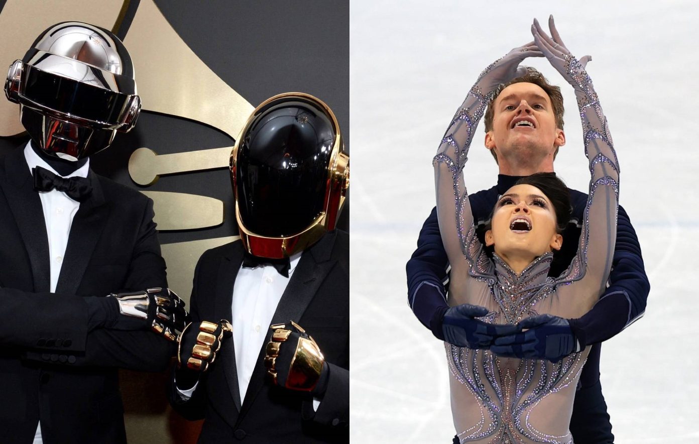 Watch US ice skating pair perform to Daft Punk at the Winter Olympics