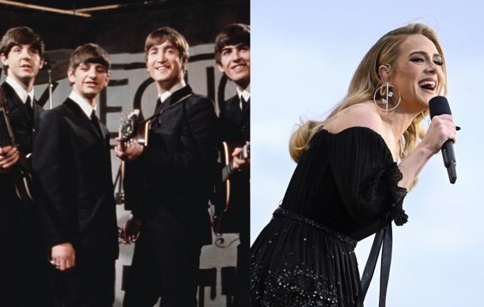 The Beatles and Adele