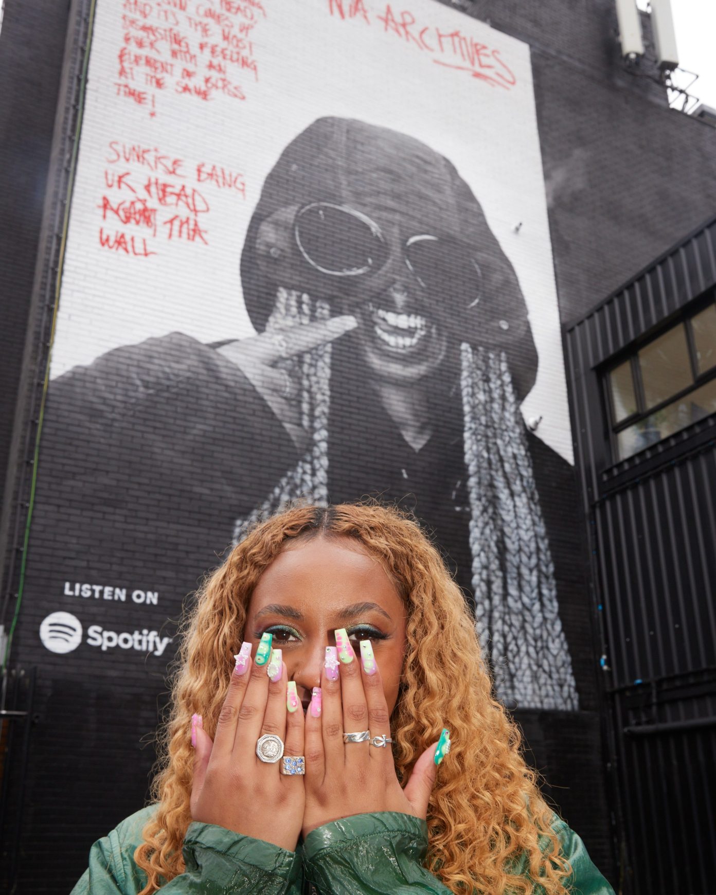 Check out Nia Archives' new London mural celebrating her latest EP