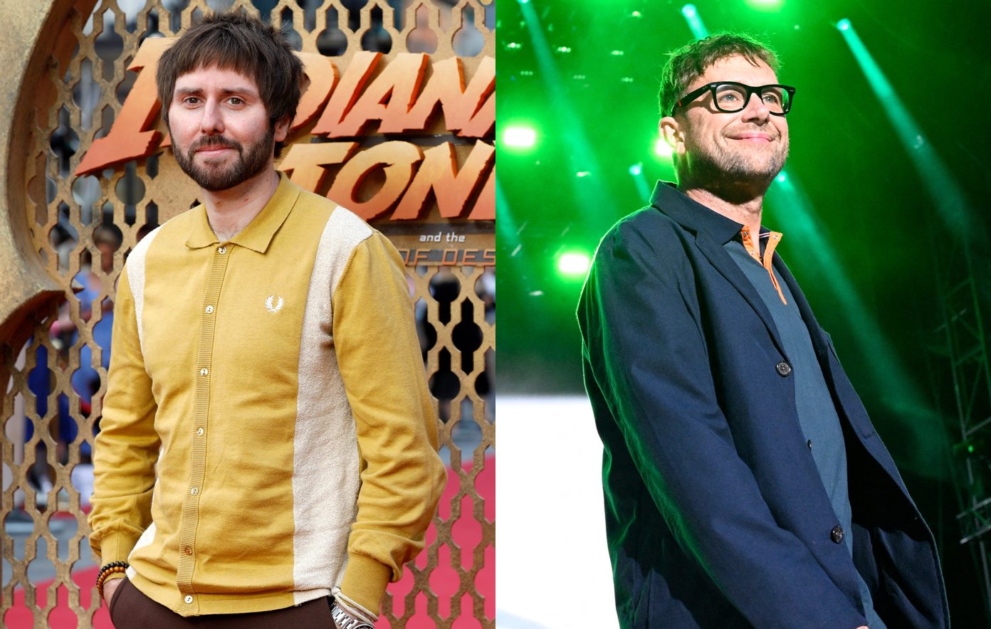 Watch 'The Inbetweeners' star James Buckley jam to Blur with son