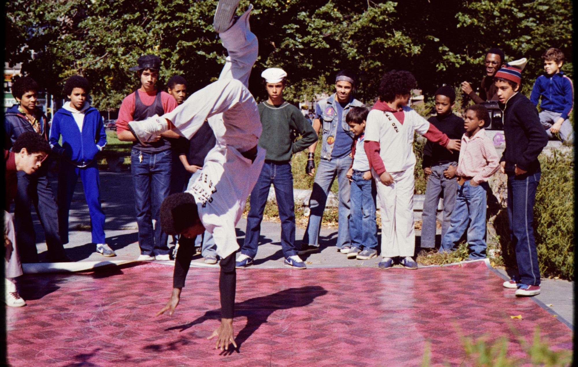 Frosty Flips with Rock Steady in 'Wild Style'.