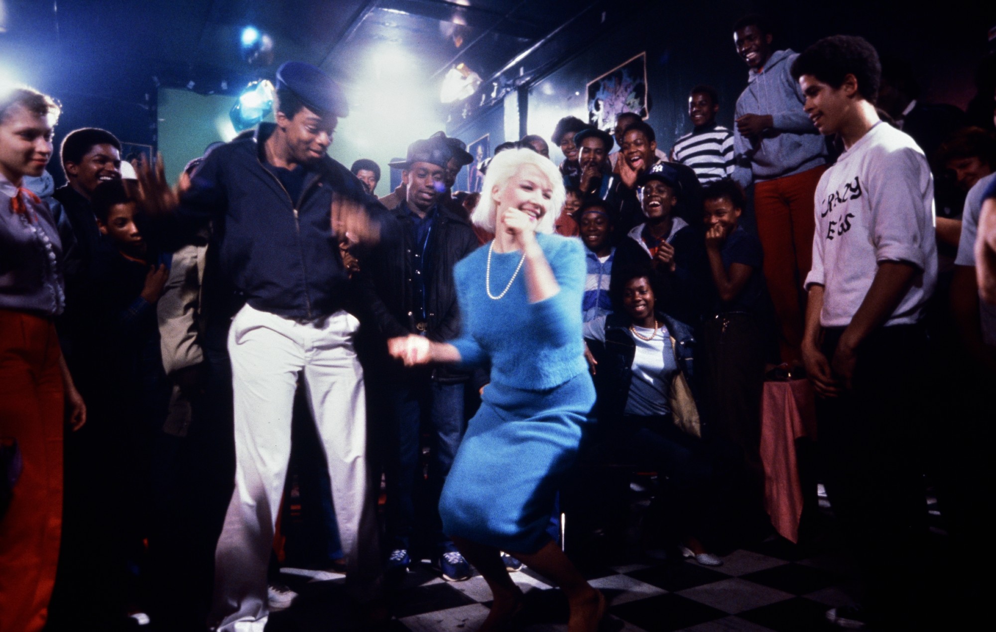 Virginia (Patti Astor) in 'Wild Style'.