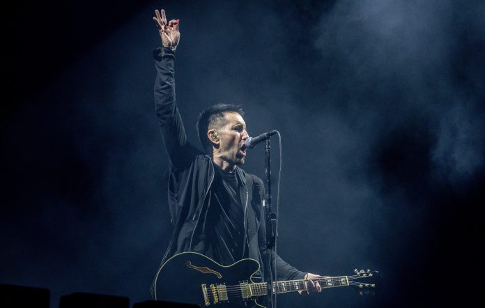 Nine Inch Nails performing at Mad Cool 2025, photo by Ricardo Rubio/Europa Press via Getty Images