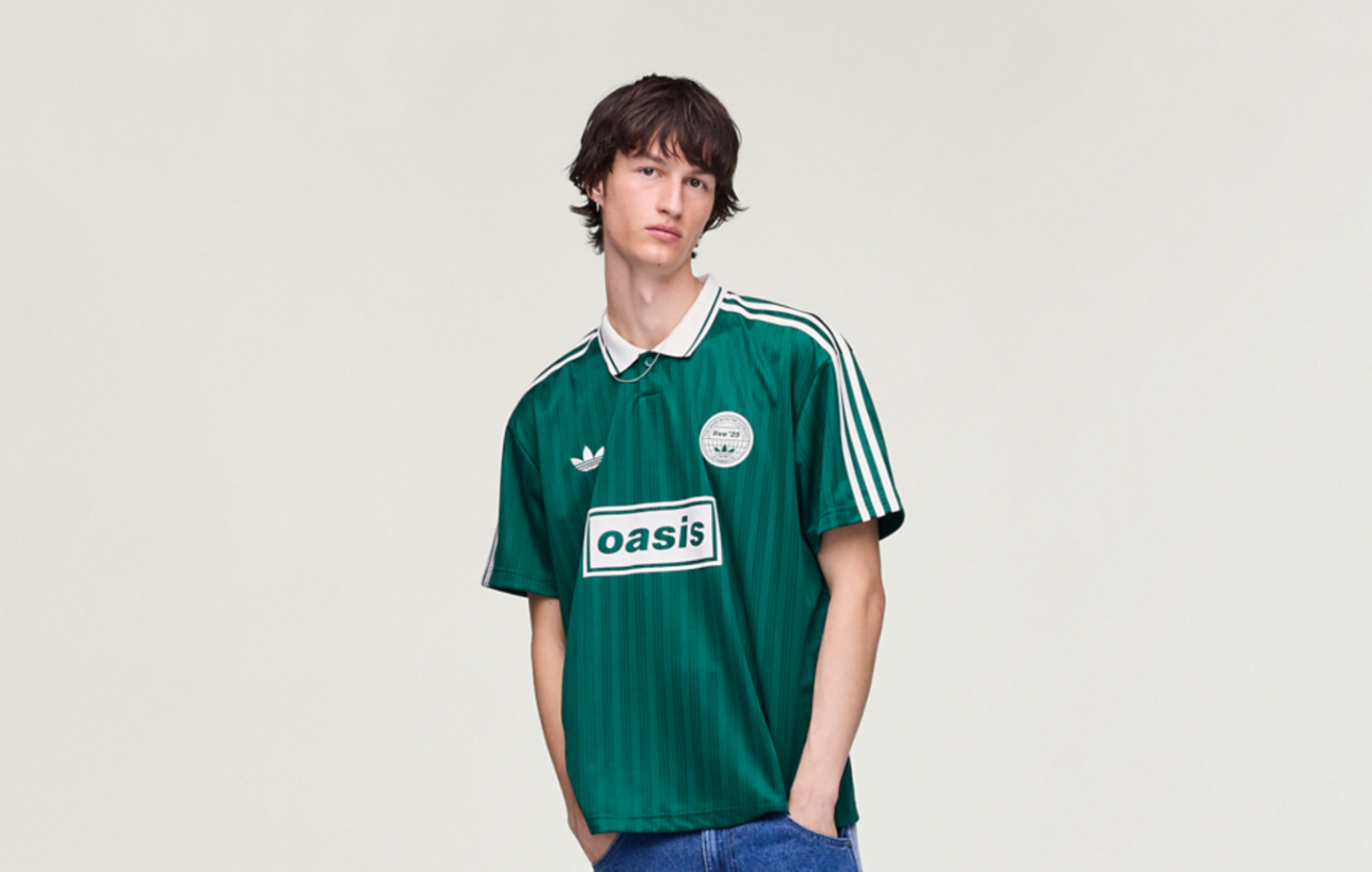 Oasis x Adidas merchandise