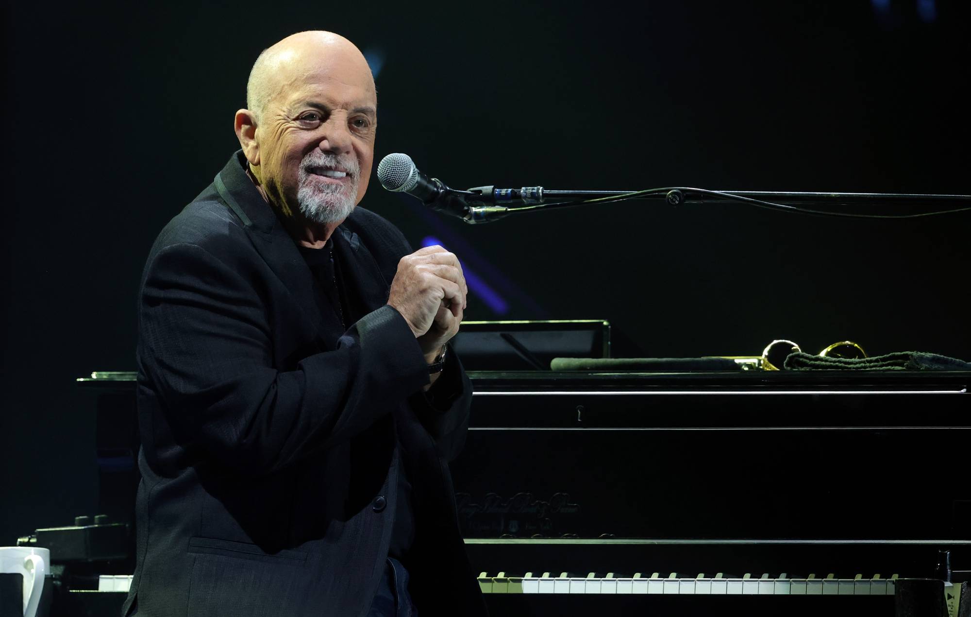 Watch Billy Joel play alongside his own tribute act in first show since brain disorder diagnosis